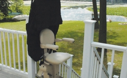 Elite Outdoor Straight - Central Massachusetts Stairlifts